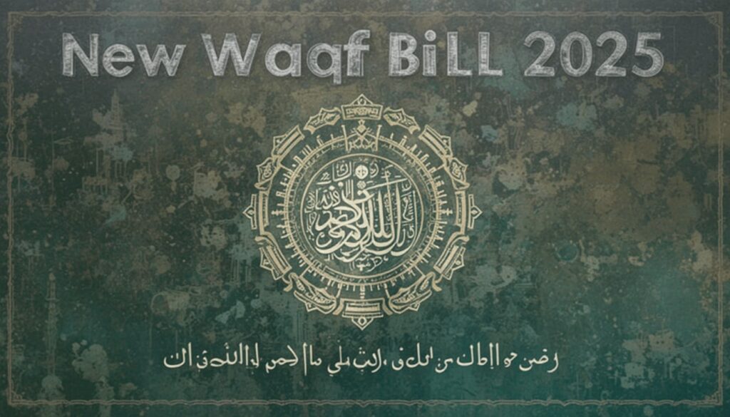 New Waqf Bill 2025